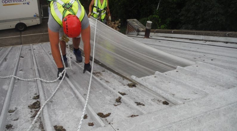 Fall Protection Gravesend Industrial Skylights Replacement 